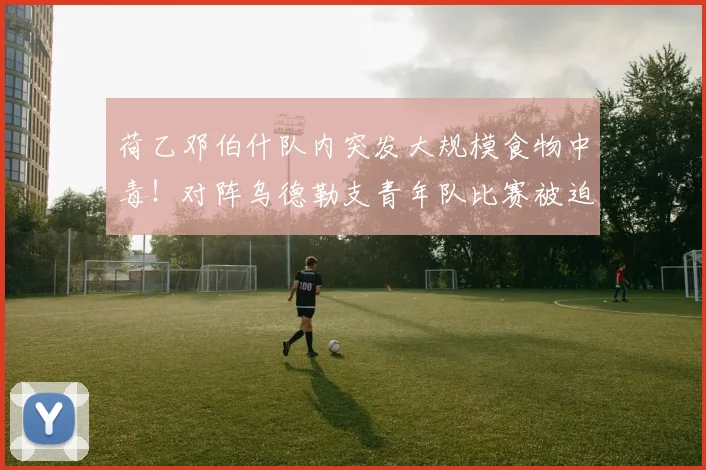 荷乙邓伯什队内突发大规模食物中毒!对阵乌德勒支青年队比赛被迫推迟,官方公告详解