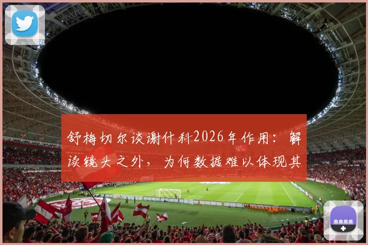 舒梅切尔谈谢什科2026年作用：解读镜头之外，为何数据难以体现其真正球场价值？